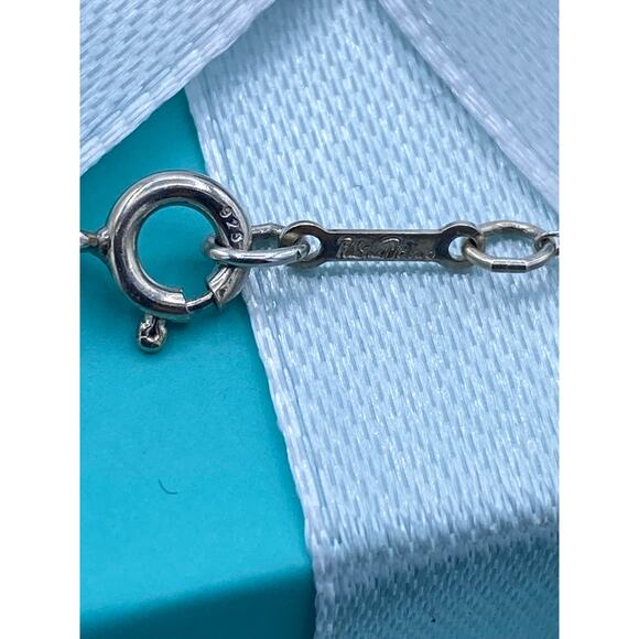 Authentic Tiffany & Co. Authentic Sterling Silver Infinity Pendant Necklace - Picture 7 of 10